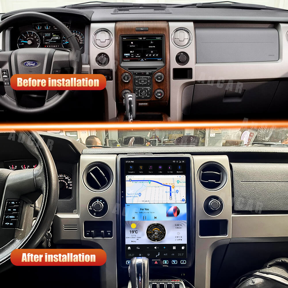2013-2014 Ford F150 F250 Tesla Vertical Screen 14.4" CarPlay GPS Radio 128G (Copy)