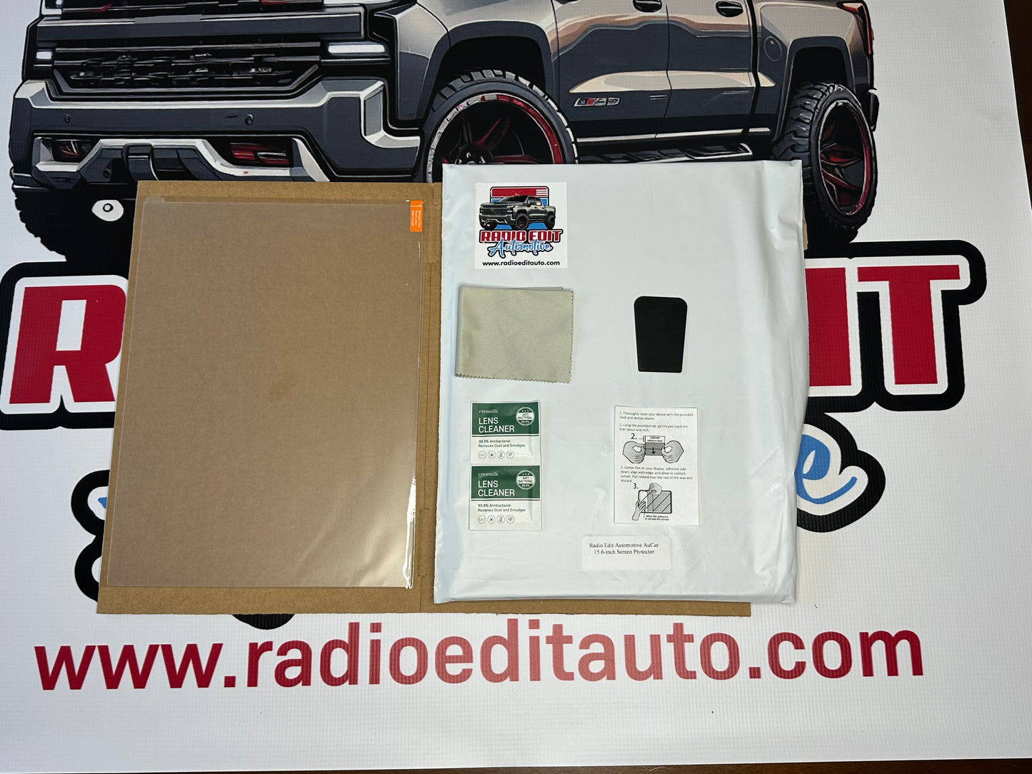 2014-2024 Silverado Sierra Anti Glare 15.6" Screen Protector MXH Film