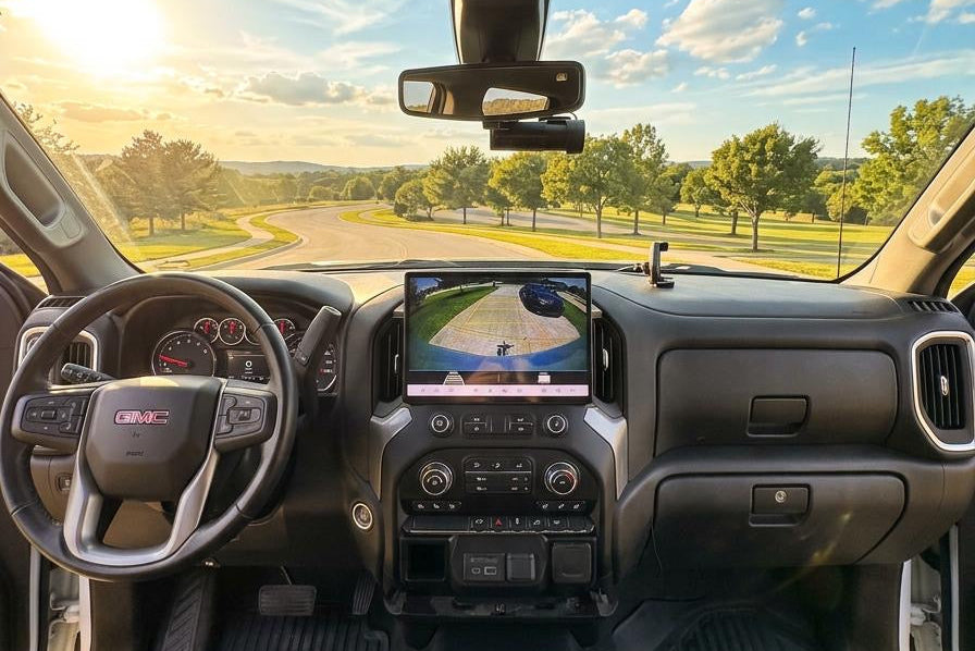 2019-2026 Chevrolet Silverado GMC Sierra Android 14 Tesla Style Horizontal Screen 13" CarPlay GPS Radio PREORDER