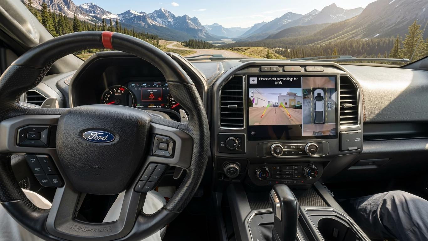 2015-2022 Ford F150 F250 F350 F450 Tesla Horizontal Screen 13.2" CarPlay GPS Radio 128G