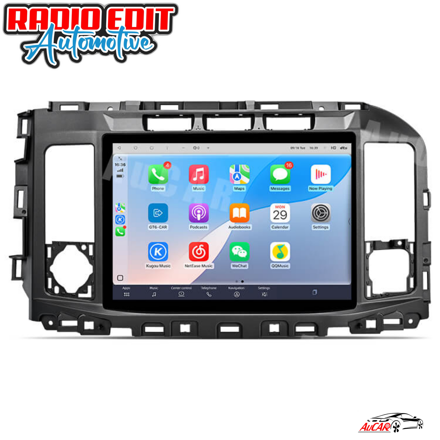 2021-2026 Ford F150 F250 F350 F450 Tesla Style Screen 13" CarPlay GPS Radio 128G