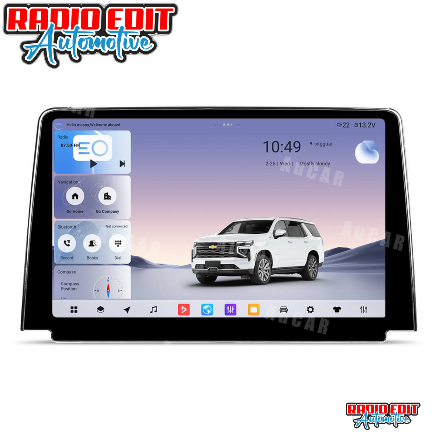 2021-2024 Tahoe Suburban Yukon 12.5Tesla Screen CarPlay