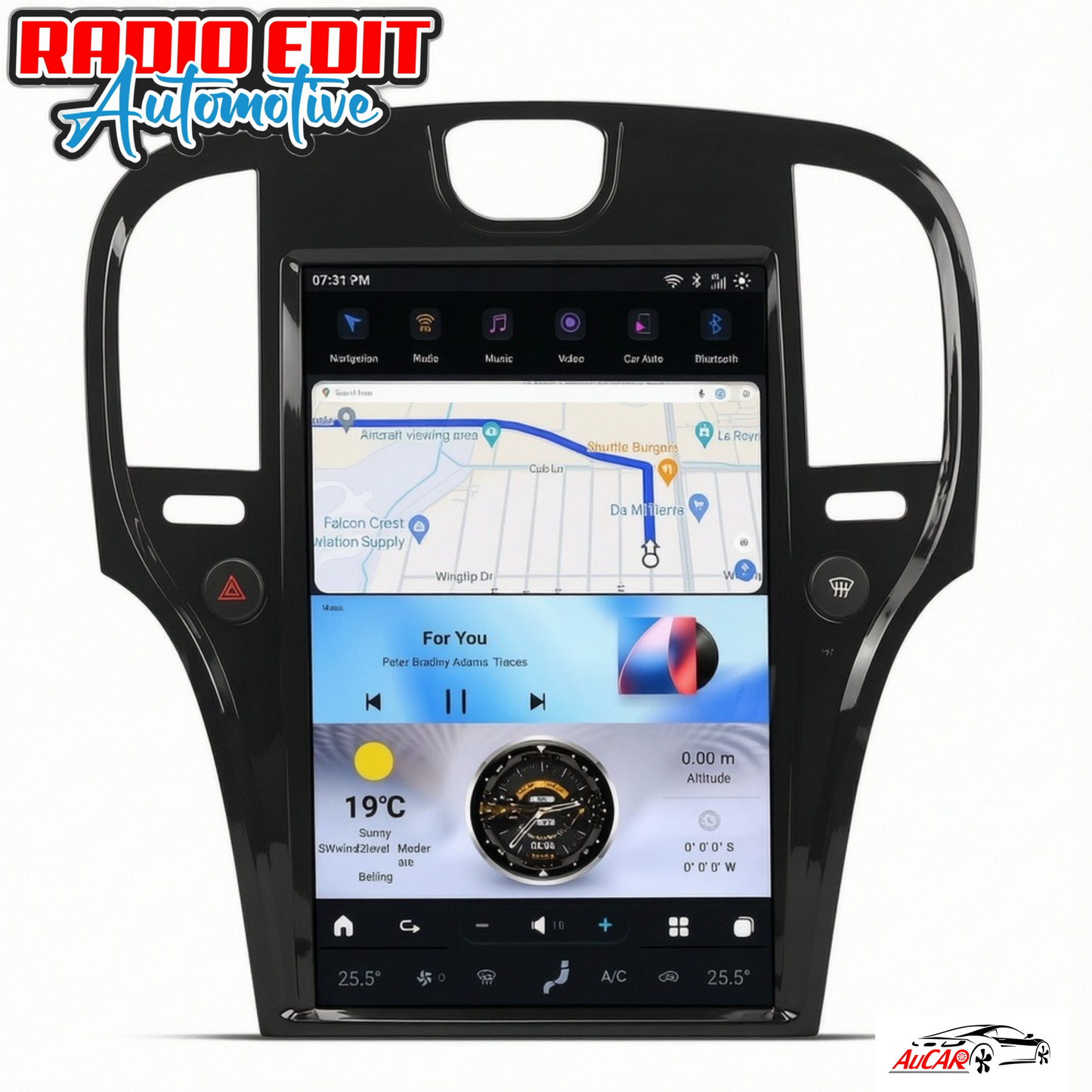 2011-2022 Chrysler 300C 14.5" Tesla Screen CarPlay