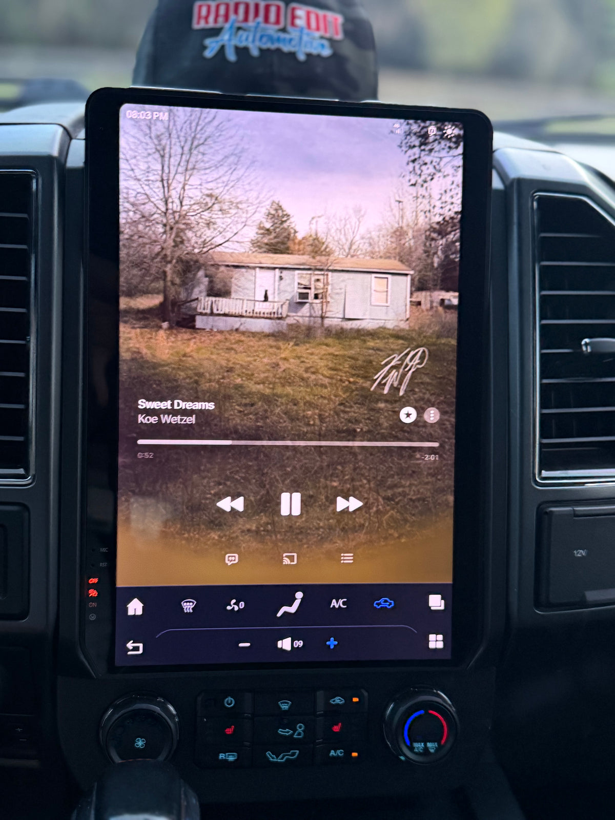 2015-2022 Ford F150 F250 F350 F450 Tesla Vertical Screen 14.4" CarPlay GPS Radio 128G