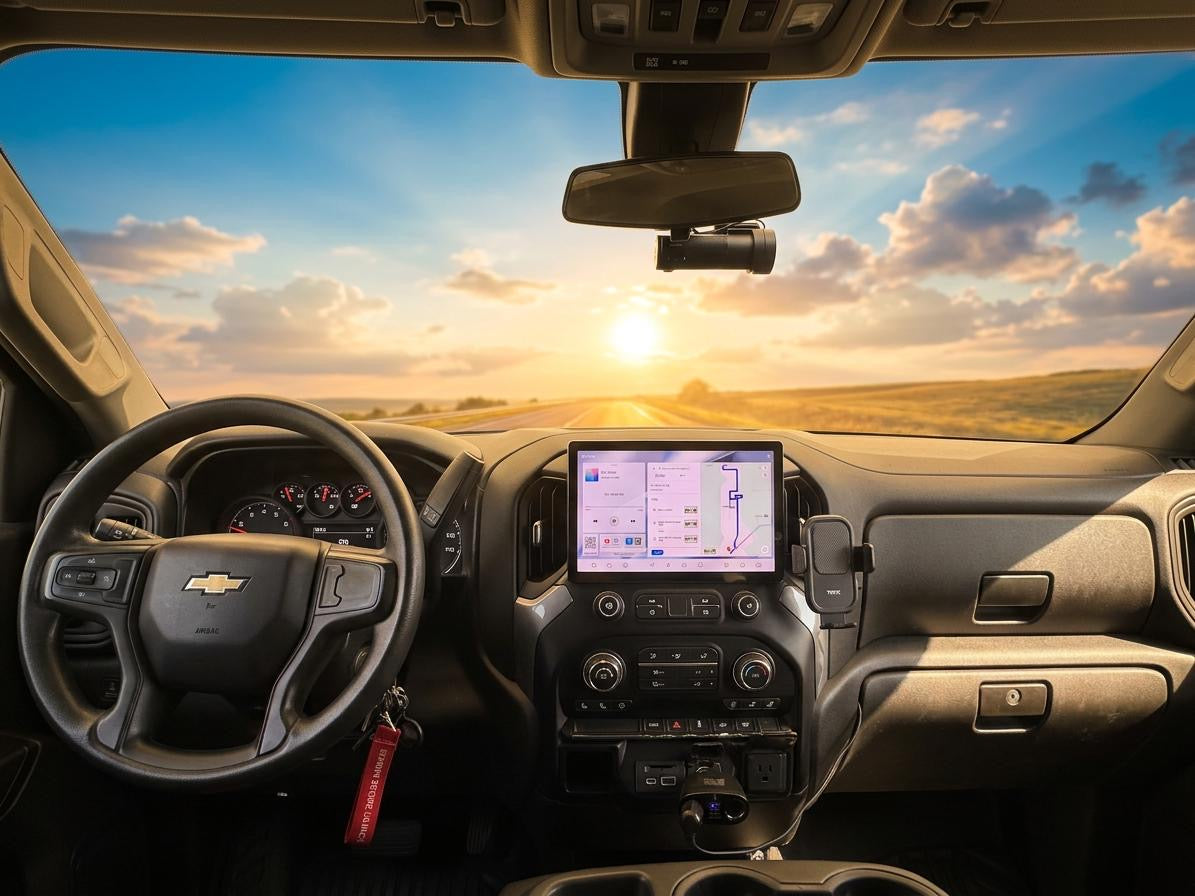 2019-2026 Chevrolet Silverado GMC Sierra Android 14 Tesla Style Horizontal Screen 13" CarPlay GPS Radio PREORDER