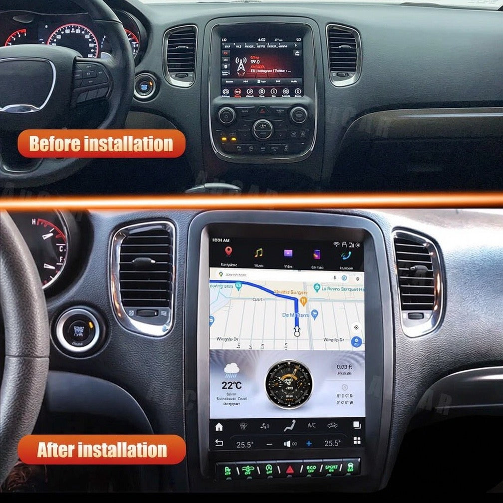 2014-2020 Dodge Durango 13.8" Tesla Screen CarPlay