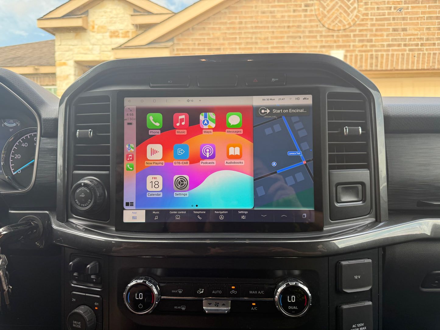 2020+ Ford F150 F250 F350 F450 Tesla Screen 13" CarPlay GPS Radio 128G