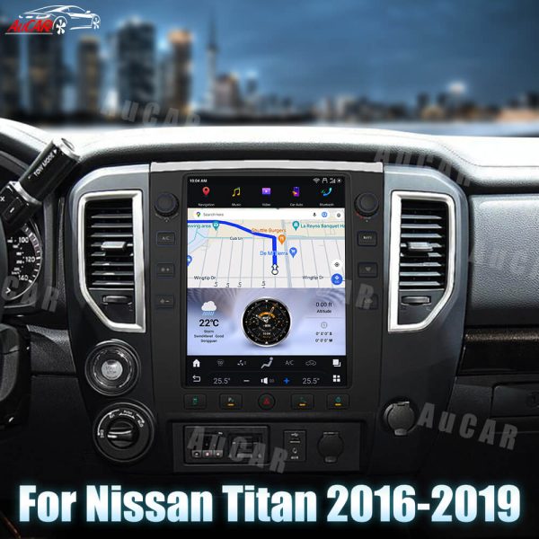 2016-2019 Nissan Titan 12.1" Tesla Screen CarPlay