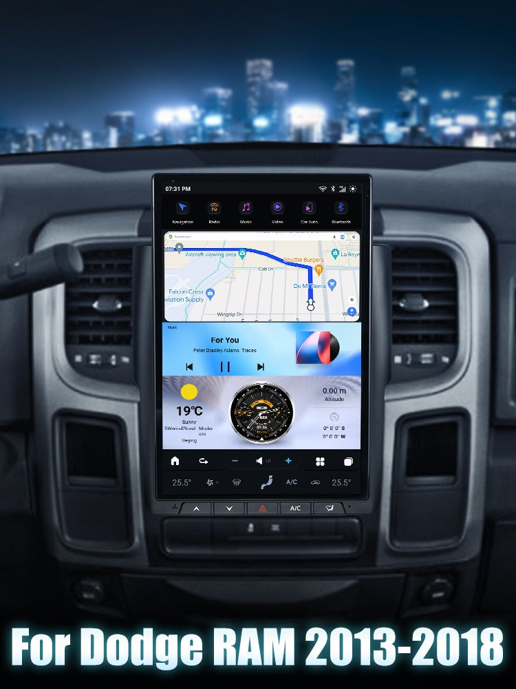 2013-2022 RAM 1500/2500/3500/4500 AuCar Tesla Android 13 14.4